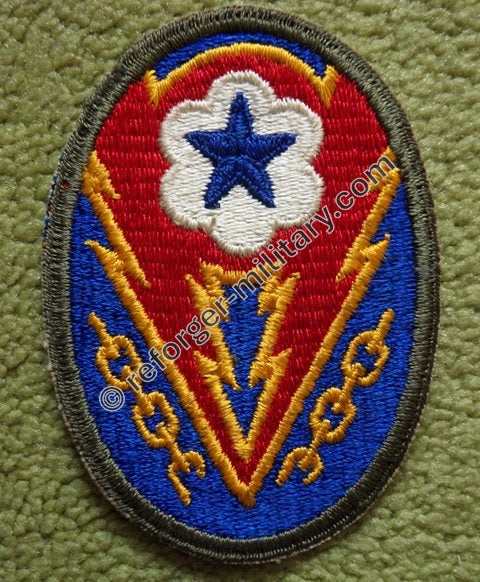 WWII E.T.O "ADSEC" European Theater of Operations Patch der US Army