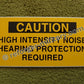 Hearing Protection Aufkleber für HMMWV M998 – Warnhinweis Gehörschutz