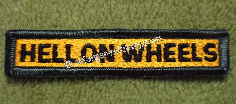 Hell On Wheels Tab Patch Aufnäher