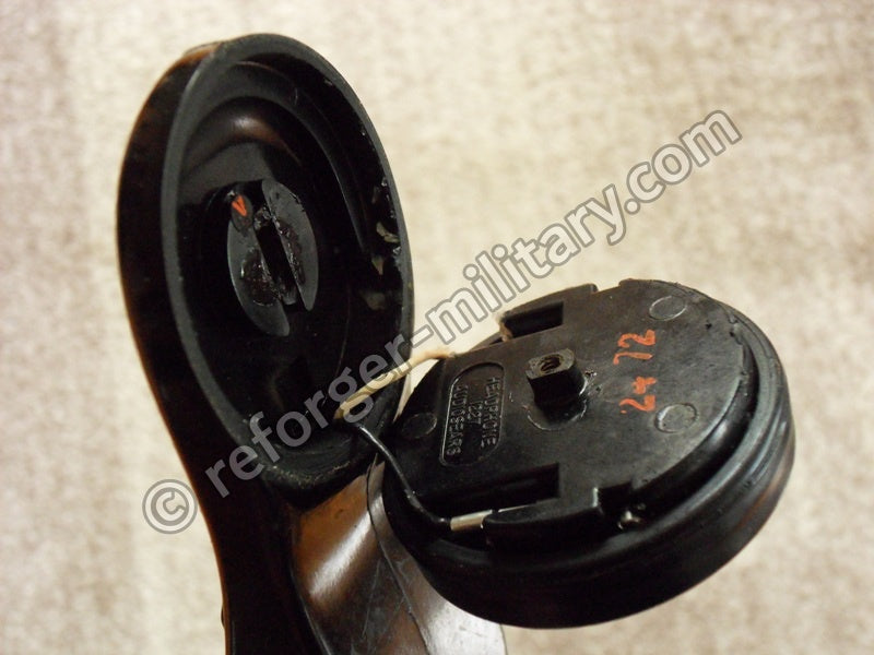 Anschluss-Detailansicht der Audiosears 1227 Hörkapsel für Handset H-33 F PT und H-1089.