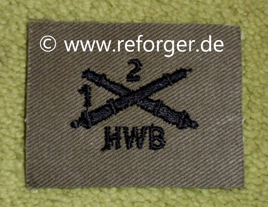 Howitzer Artillery Badge Abzeichen - 1/2 ACR,