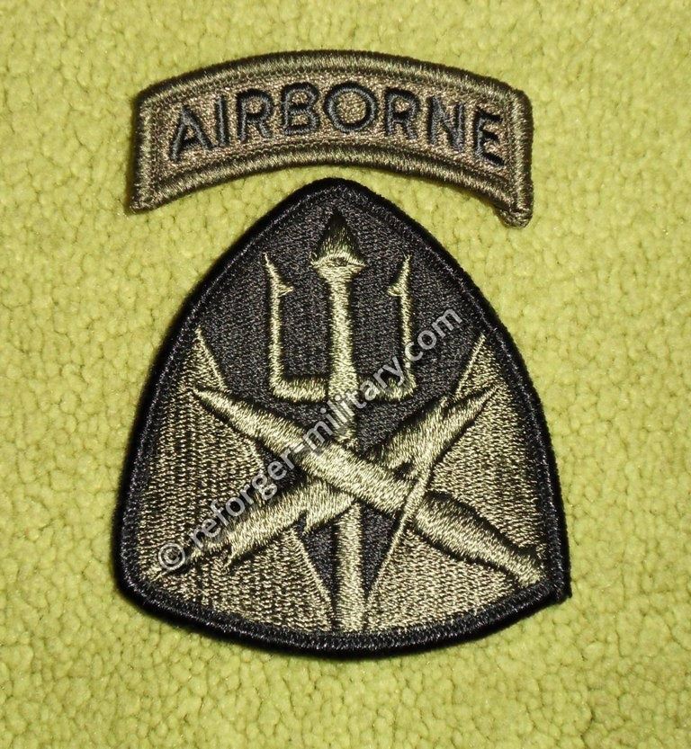 Special Operations Command Joint Forces Command Subdued Patch.