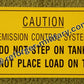 Aufkleber "Do Not Step On Tank“ für M151