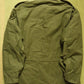 M65 Field Jacket Oliv Medium Long – Rückansicht, sehr gut gebraucht mit Pershing Missile Unit Patch