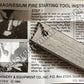 Fire Starter, Magnesium