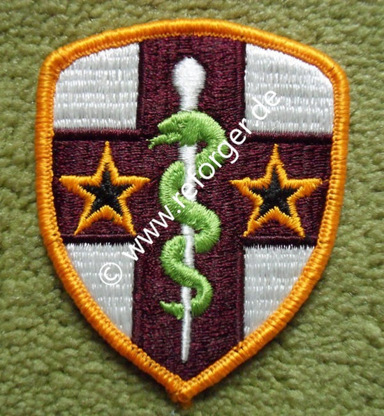 Medical Reserve Command Abzeichen Military Patch – Reforger Military ...