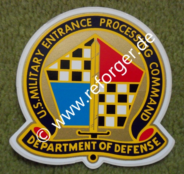 Military Entrance Processing Command Deko Aufkleber
