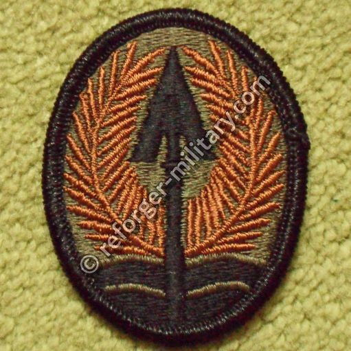 Multinational Corps US Army Iraq Patch Subdued