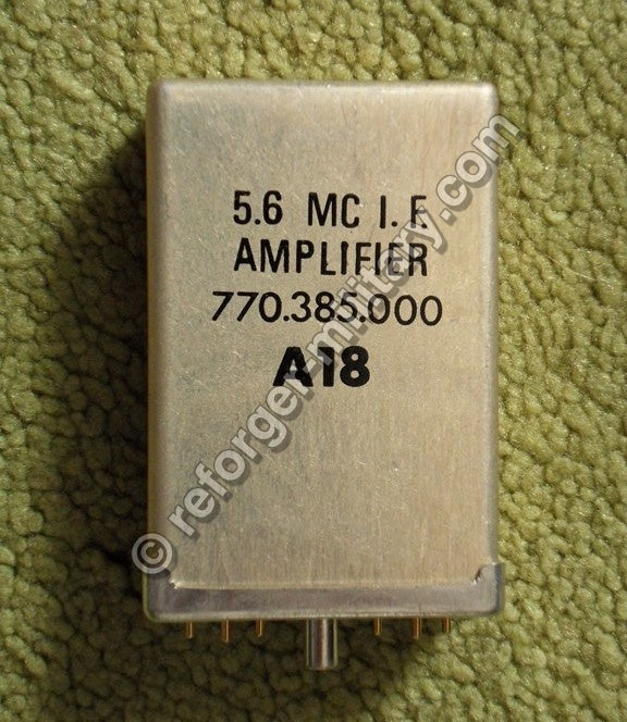 PRC-77 / RT-841 Circuit Module A18 – 5.6-MC Amplifier (ZF-Verstärker)