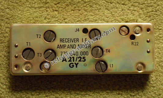 PRC-77 / RT-841 Circuit Module A21 – 1st IF Amplifier (ZF-Verstärkerstufe)