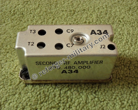 PRC-77 / RT-841 Circuit Module A34 – Second RF Amplifier (Empfänger-Zwischenstufe)