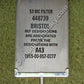 PRC-77 / RT-841 Circuit Module A43 – 53-MC Filter (Zwischenfrequenzfilter)