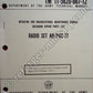 PRC-77 US Army Bedienungsanleitung und Manual für das Militär Funkgerät