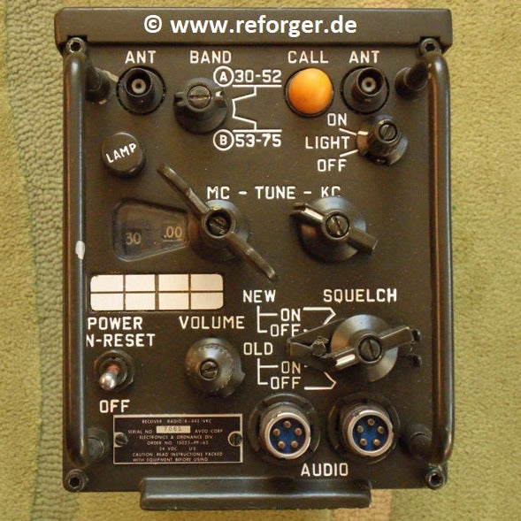 R-442/VRC VHF Vehicle Radio Receiver