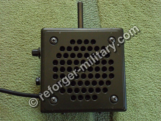 Militär-Lautsprecher LS-5A für RACAL VRM-5080 Funkgerät – Military Loudspeaker Front View