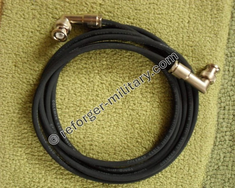 RG58 CU Koaxialkabel nach US MIL‑C‑17‑G, 50‑Ohm Antennenkabel für militärische Funkanwendungen und Amateurfunkanlagen