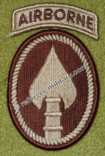 Army Element Special Operations Command (SOCOM), Desert BDU Patch