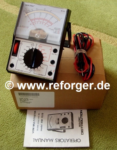 Multimeter HM-102S – Messgerät aus US Army Beständen