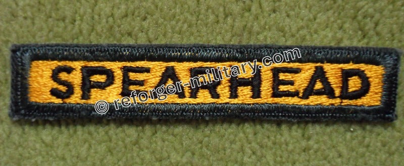 Spearhead Tab der 3rd Armored Division