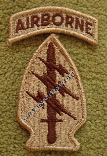 Special Forces Desert BDU Patch