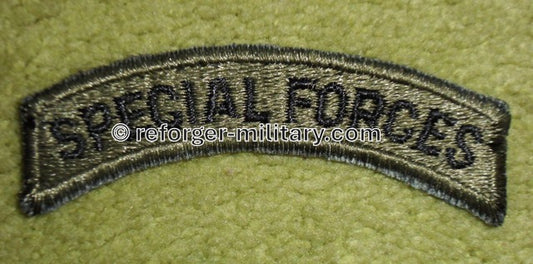 Special Forces Qualification Tab