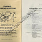 Detailansicht der technischen Daten und Kurzanleitung (Condensed Instructions) enthalten im TA-312/PT Technical Manual.