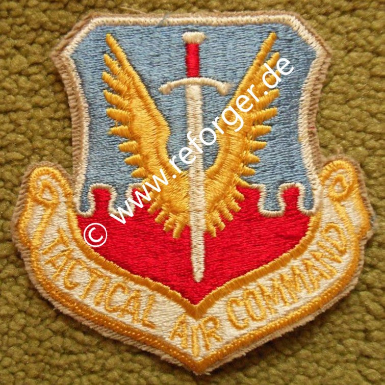 Tactical Air Command Patch Neu US Air Force – Reforger Military Online ...
