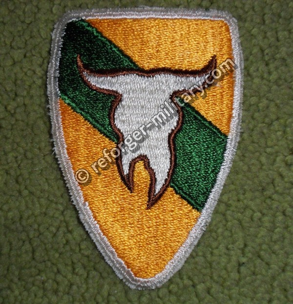 163rd Armored Cavalry Regiment SSI Patch – Full Color Unit Insignia.