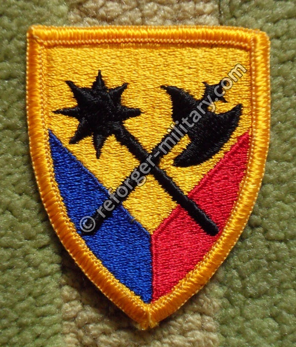 Original US Army 194th Armored Brigade SSI Full Color Patch