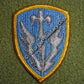 504th Military Intelligence Brigade SSI Patch – Full Color Blue & Silver Unit Insignia.