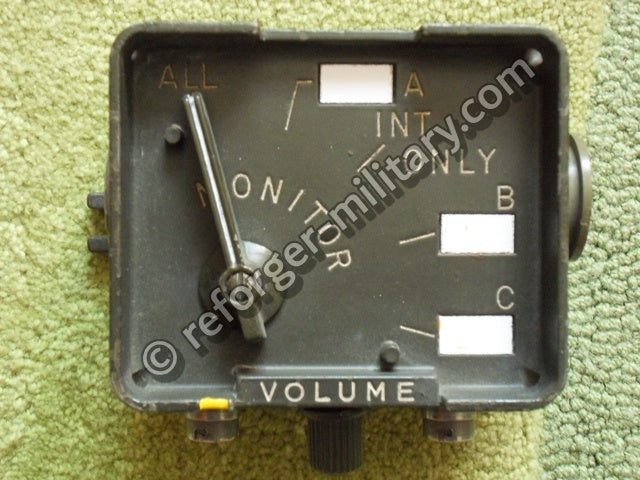 US Army C-2298/VRC Intercom Bedienteil – Originale VIC-1 Control Box Funk-Sprechanlage für Militärfahrzeuge.