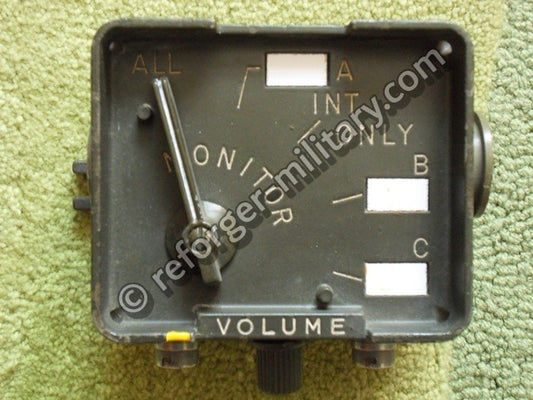 US Army C-2298/VRC Intercom Bedienteil – Originale VIC-1 Control Box Funk-Sprechanlage für Militärfahrzeuge.