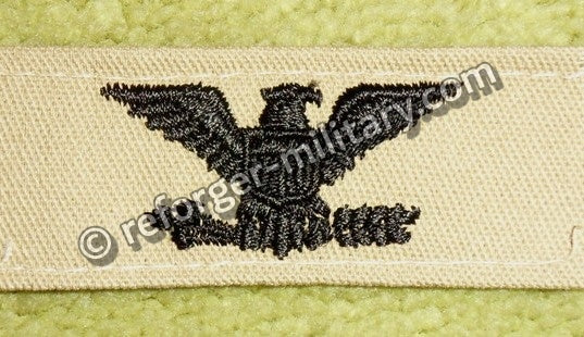 U.S. Army Colonel (COL) Rangabzeichen Aufnäher – Desert Camo Rank Patch for DCU Uniform