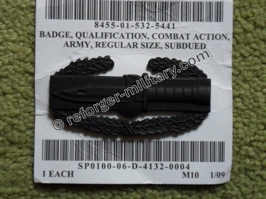 Combat Action Abzeichen aus Metall, Anstecker für militärische Uniformen, Emblem zeigt M9-Bajonett und M67-Granate