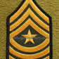 US Army Dienstgrad Sergeant Major (SGM), Aufnäher Chevron für Dress Green