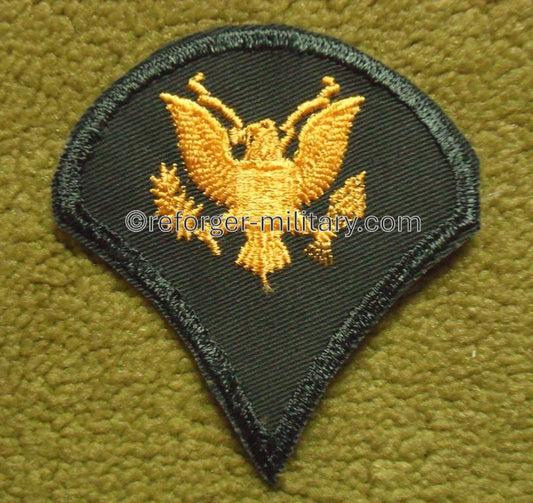 US Army Dienstgrad Specialist SP4, Aufnäher Chevron für Dress Green 
