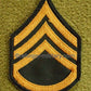 Staff Sergeant (SSG) Rank Patch - US Army Dress Green Chevron