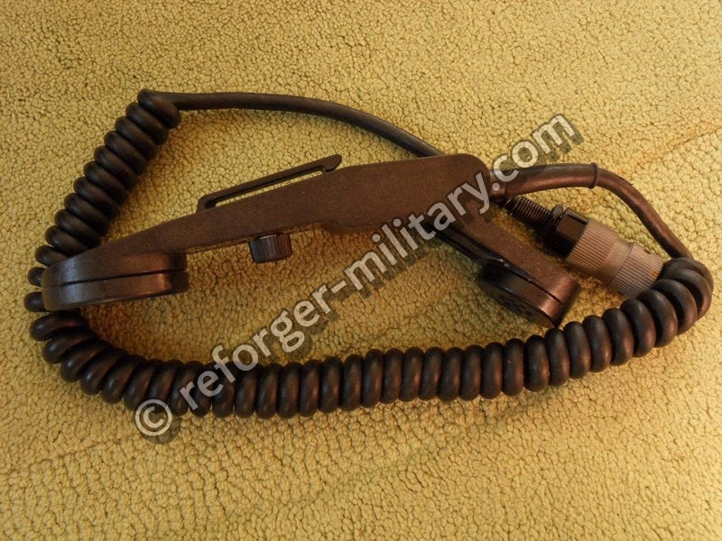 Originales US Army H-250/VCEB Funkgerät Handset in der Gesamtansicht.