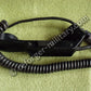 Detailansicht der Sprechtaste (PTT) am US Army H-189/GR Handset