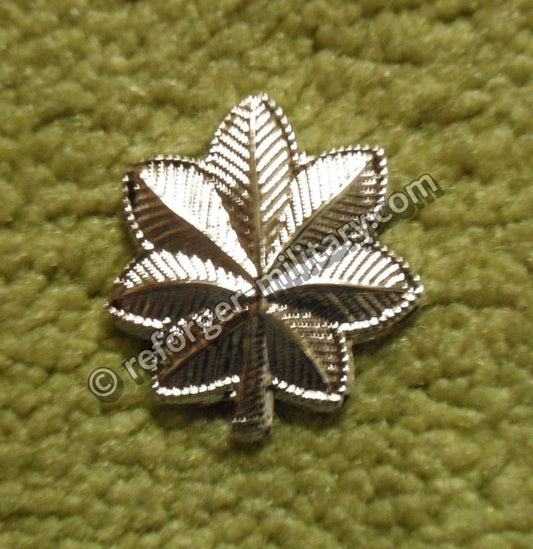 U.S. Army Lieutenant Colonel (LTC) Rangabzeichen aus Metall – Polished Silver Oak Leaf Rank Insignia Pins.