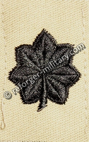 U.S. Army Lieutenant Colonel (LTC) Rangabzeichen Aufnäher – Desert Camo Rank Patch for DCU Uniform.