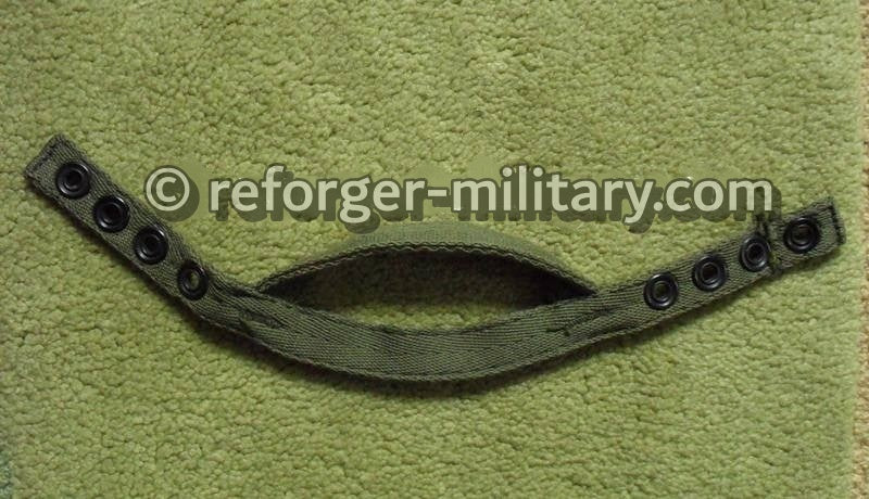 Original US Army M1C Helm Kinnriemen für Fallschirmjäger – Paratrooper Chin Strap.