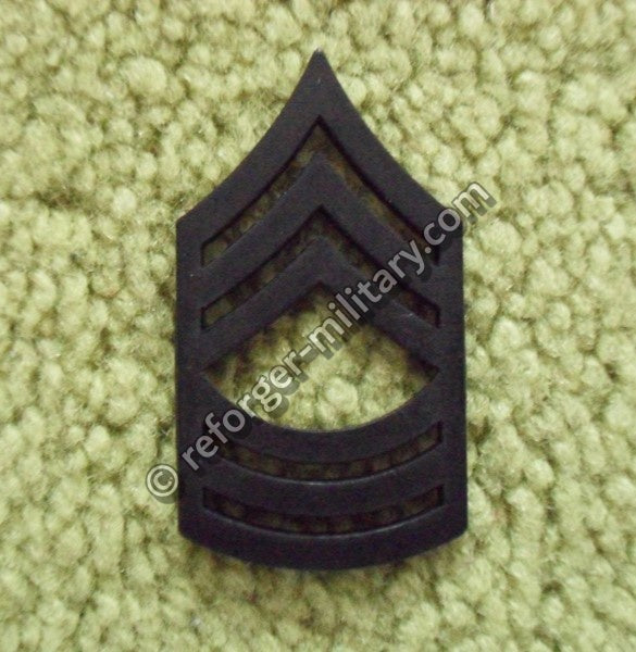 U.S. Army Master Sergeant (MSG) Rangabzeichen aus Metall – Subdued Rank Insignia Pins for BDU Uniform.