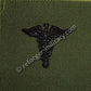 U.S. Army Medical Corps Collar Branch Insignia Patch – Subdued Olive Caduceus Kragenabzeichen für BDU