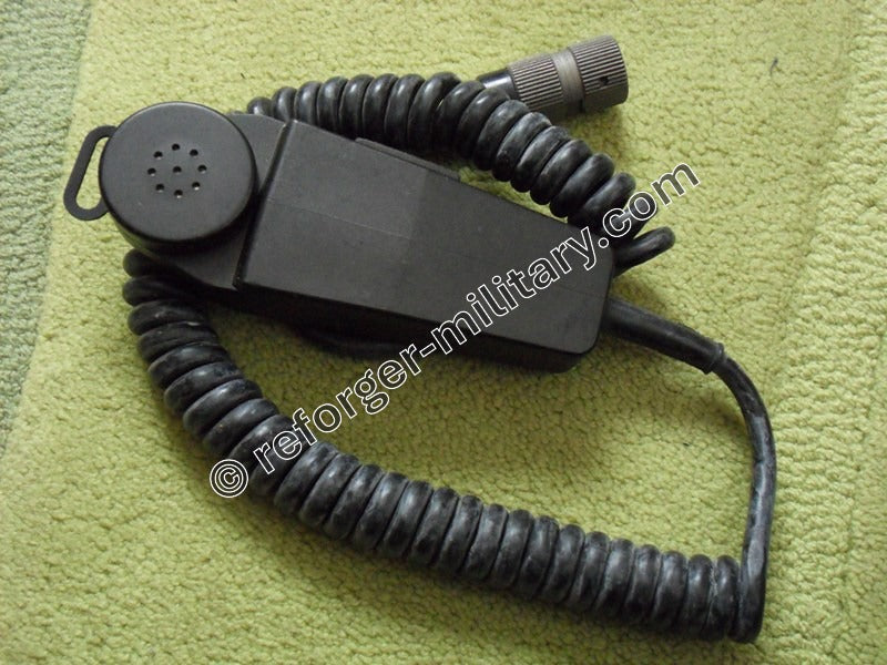 US Army Microphone Dynamic M80C/U – Mikrofon für RT-524 und RT-246