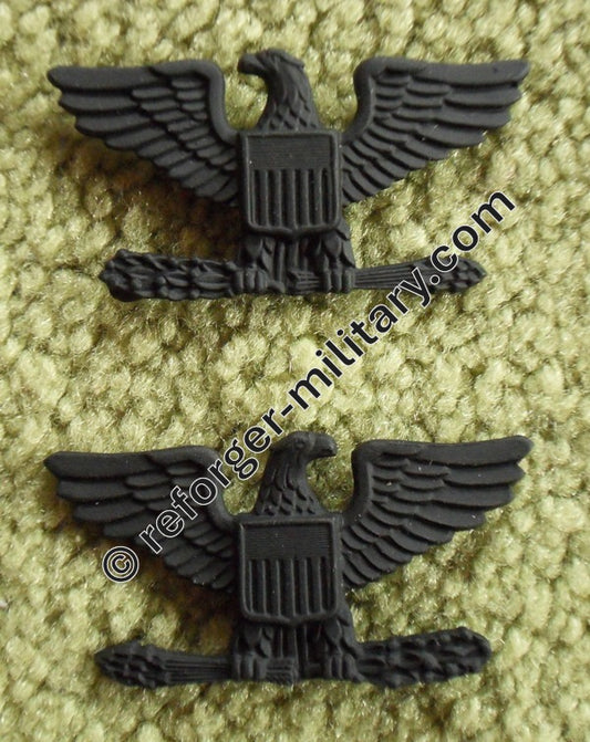 US Army Rangabzeichen Colonel 1x Paar Dienstgrad Anstecker Pin