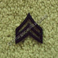U.S. Army Sergeant (SGT) Rangabzeichen aus Metall – Subdued Rank Insignia Pins for BDU Uniform