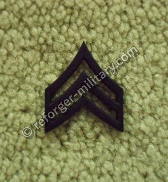 U.S. Army Sergeant (SGT) Rangabzeichen aus Metall – Subdued Rank Insignia Pins for BDU Uniform