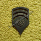 U.S. Army Specialist 7 (SP7) Rangabzeichen aus Metall – Subdued Rank Insignia Vietnam Era Expert Grade.
