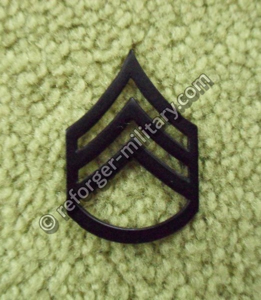 U.S. Army Staff Sergeant (SSG) Rangabzeichen aus Metall – Military Rank Insignia Pins for BDU Uniform